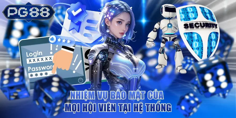 Nhiệm vụ bảo mật của mọi hội viên tại hệ thống