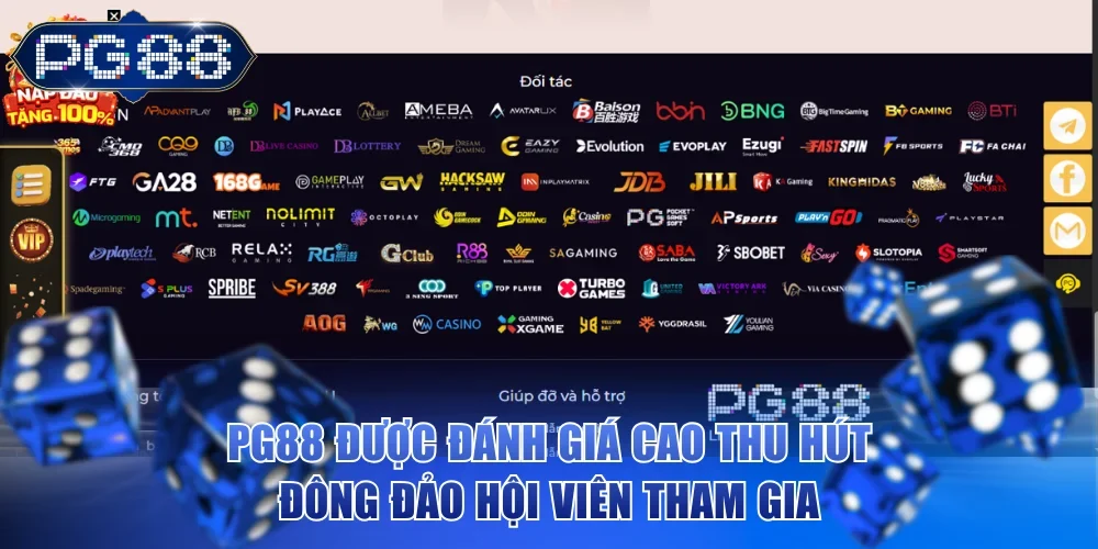 PG88 được đánh giá cao thu hút đông đảo hội viên tham gia